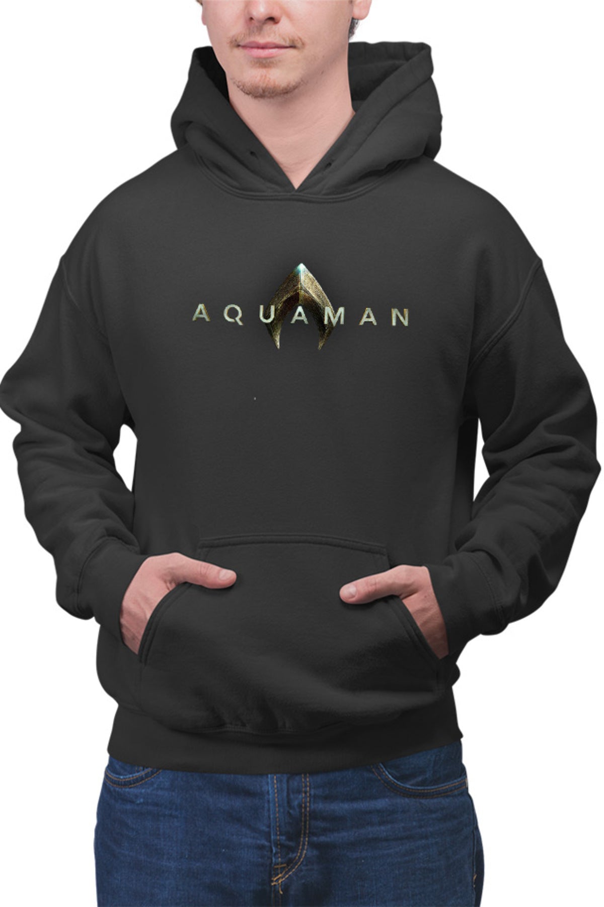Hanorac barbati Aquaman Logo DC Comics Warner Bros
