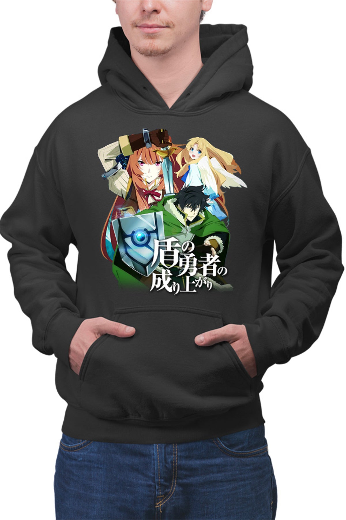 Hanorac barbati Rising of the Shield Hero Naofumi Raphtalia Filo Drama Fantasy