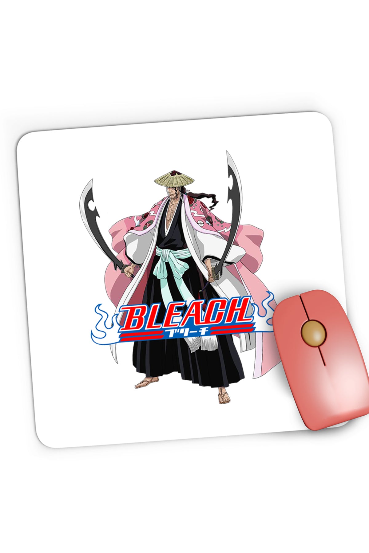 Mousepad Gaming Bleach Shunsui Kyoraku Sho Arena Samurai, 21x19 cm