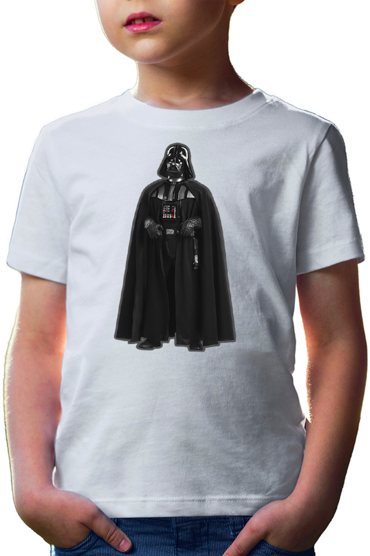 Tricou copii Star Wars Darth Vader Jedy Laser Superpower Sci-fi