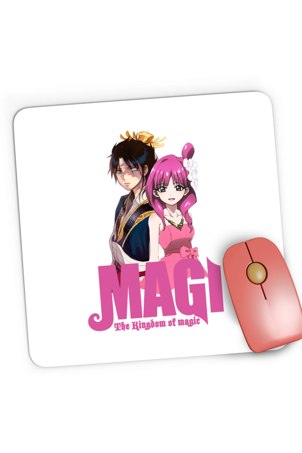 Mousepad Gaming Magi The Labyrinth of Magic Morgiana Hakuryuu Party, 21x19 cm