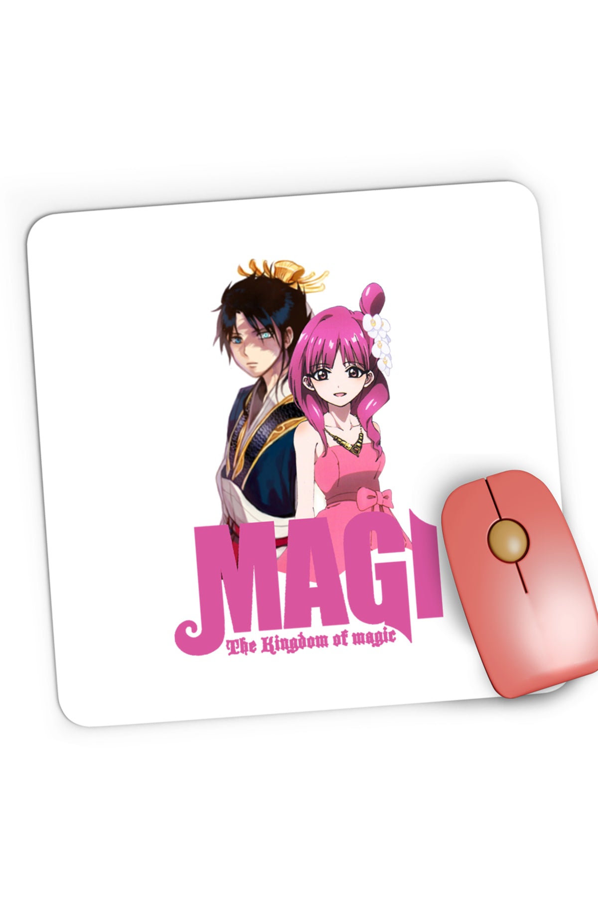 Mousepad Gaming Magi The Labyrinth of Magic Morgiana Hakuryuu Party, 21x19 cm