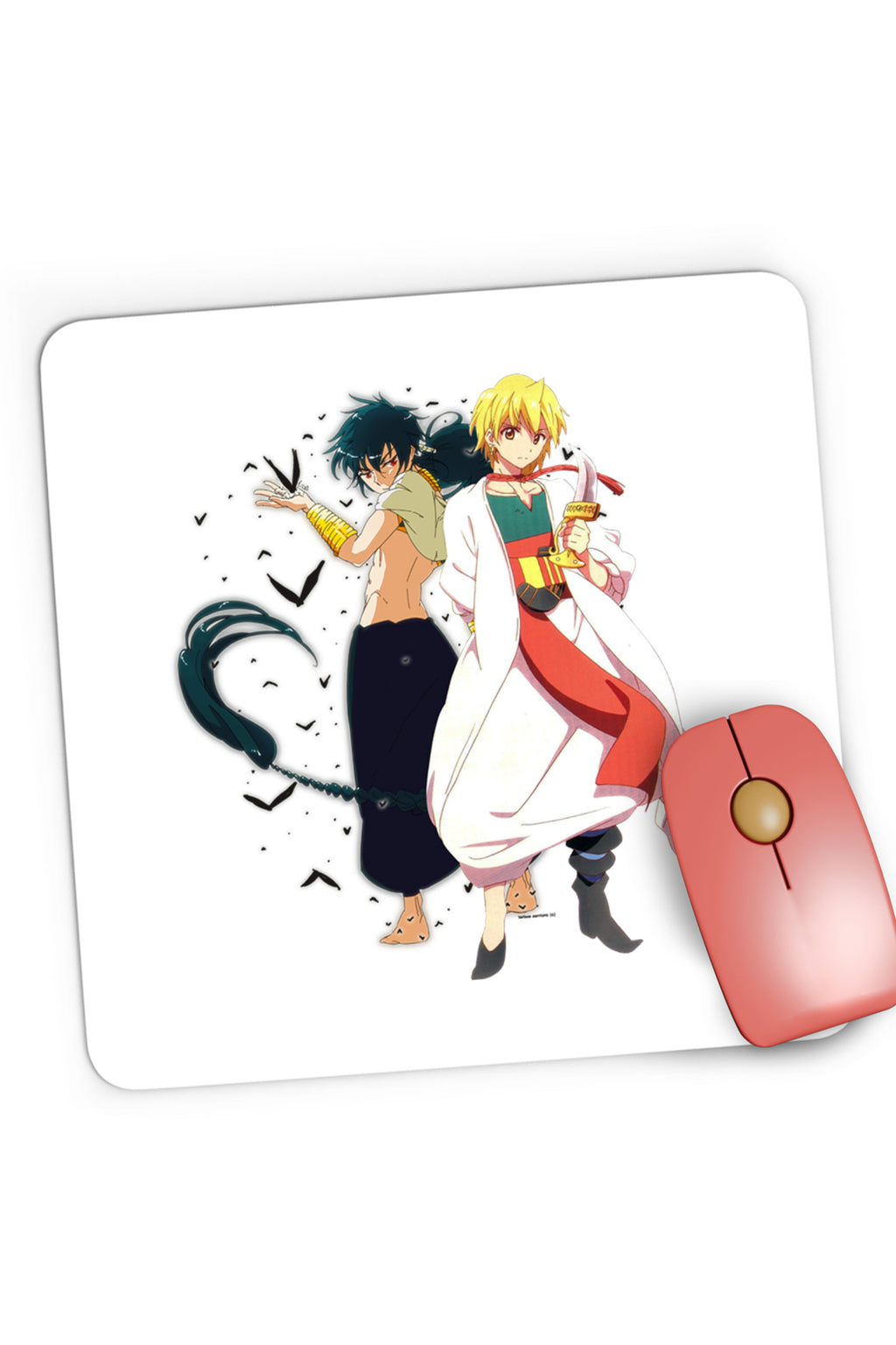 Mousepad Gaming Magi The Labyrinth of Magic Alibaba Rival Judar, 21x19 cm