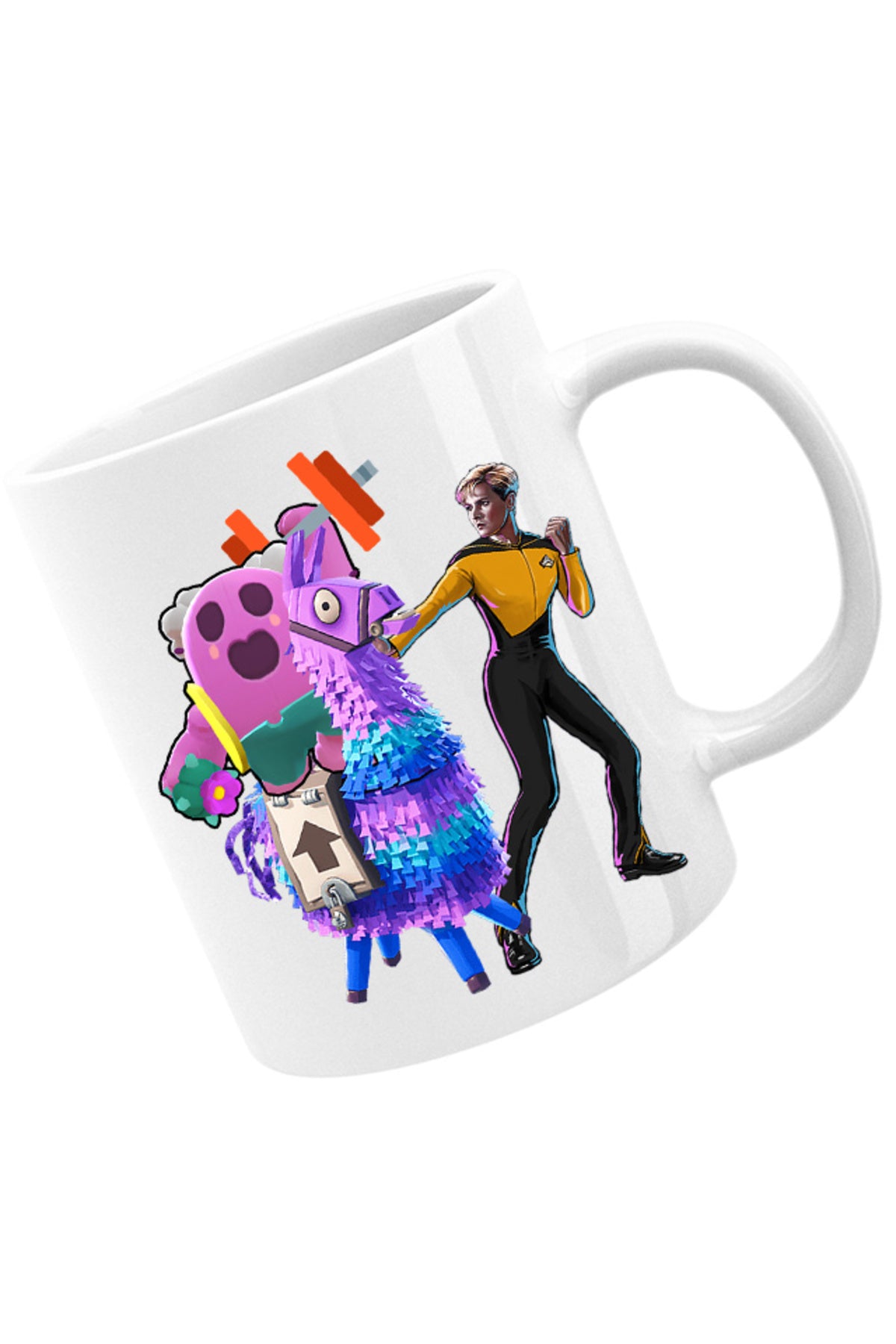 Cana Brawl Stars Lift Hero Trek Fortnite Goat Battleroyale, alba, 330 ml