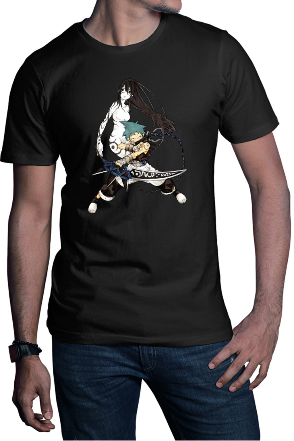 Tricou barbati Soul Eater Black Star Weapon Master Soul