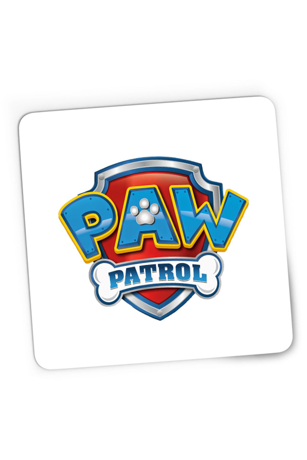 Mousepad Gaming Paw Patrol Logo Disney Dogs Protect Humans, 21x19 cm