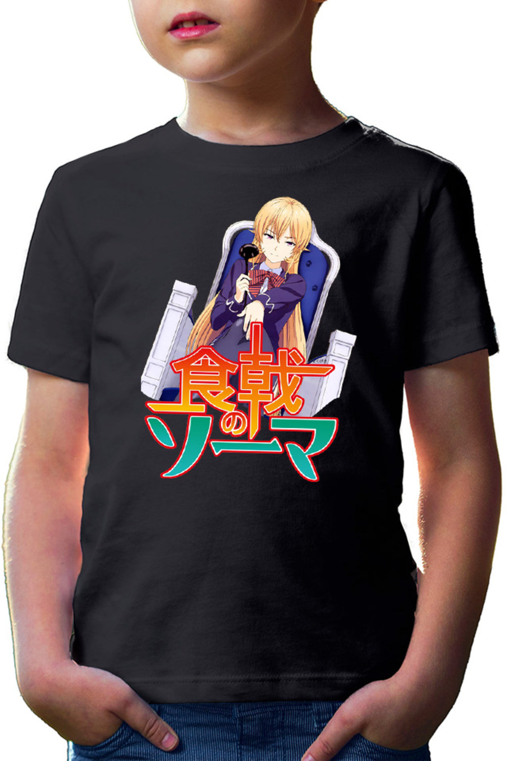 Tricou copii Food Wars Erina Queen Gourmet Animekage