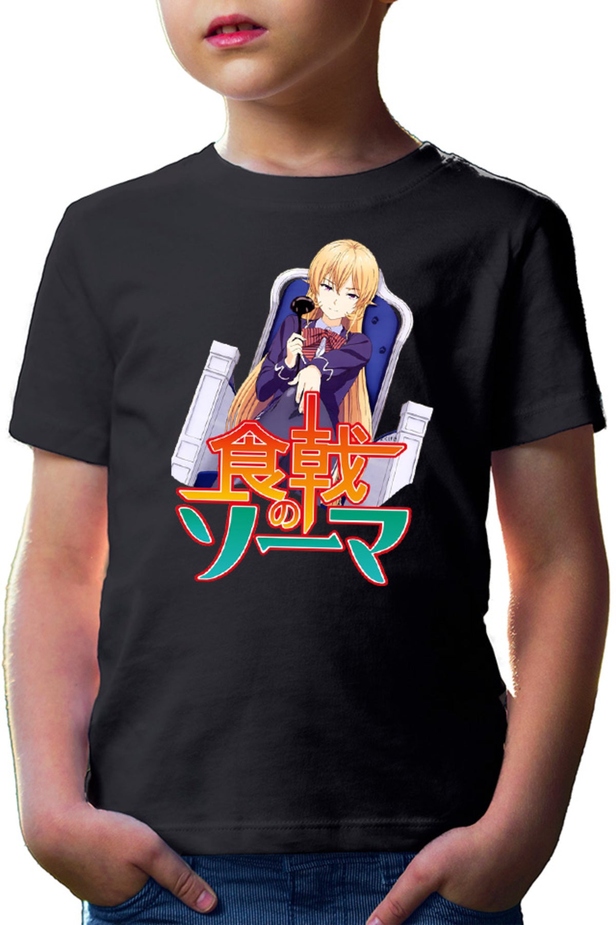 Tricou copii Food Wars Erina Queen Gourmet Animekage