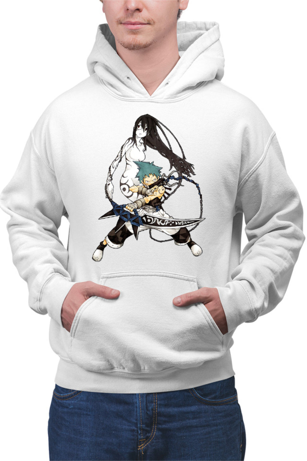 Hanorac barbati Soul Eater Black Star Weapon Master Soul
