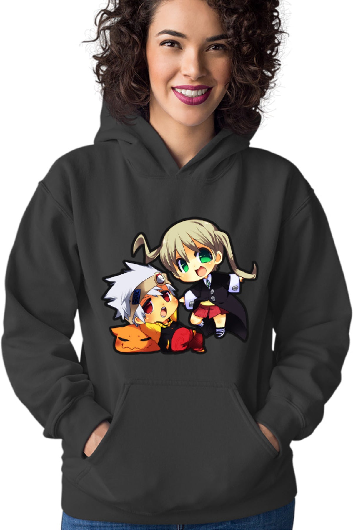 Hanorac dama Soul Eater Soul Maka Chibi Fight Action Trap