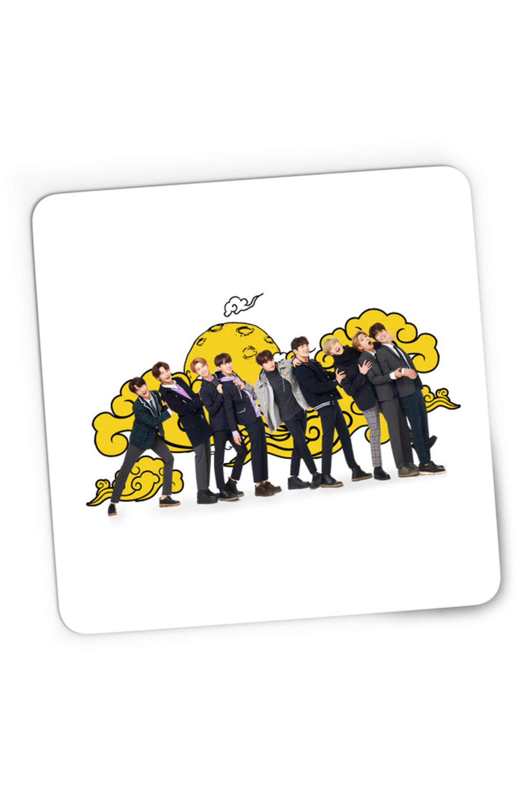 Mousepad Gaming Stray Kids Group Members Band Jeongin Lee Know, 21x19 cm