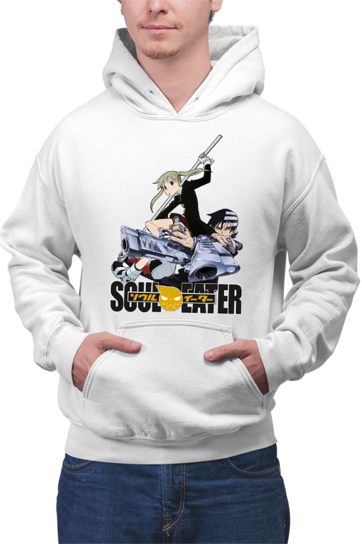 Hanorac barbati Soul Eater Death The Kid Maka d Scythe