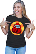 Tricou dama Among Us Sus Shh Silence Vote Out