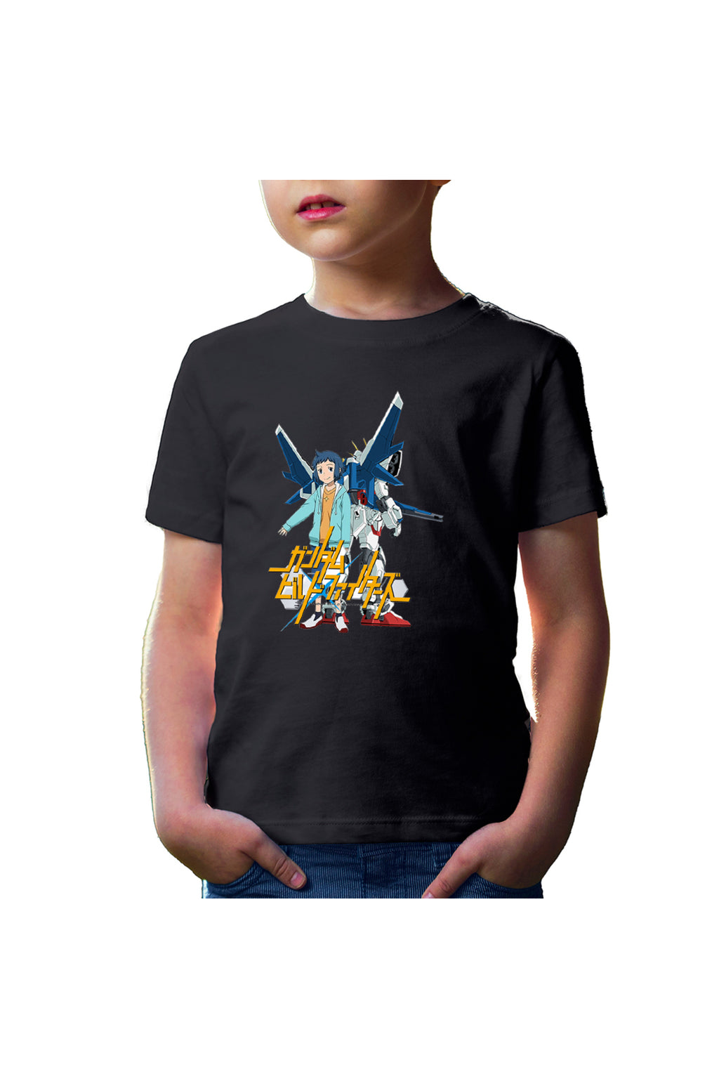 Tricou copii dam Build Fighters Sei Robot