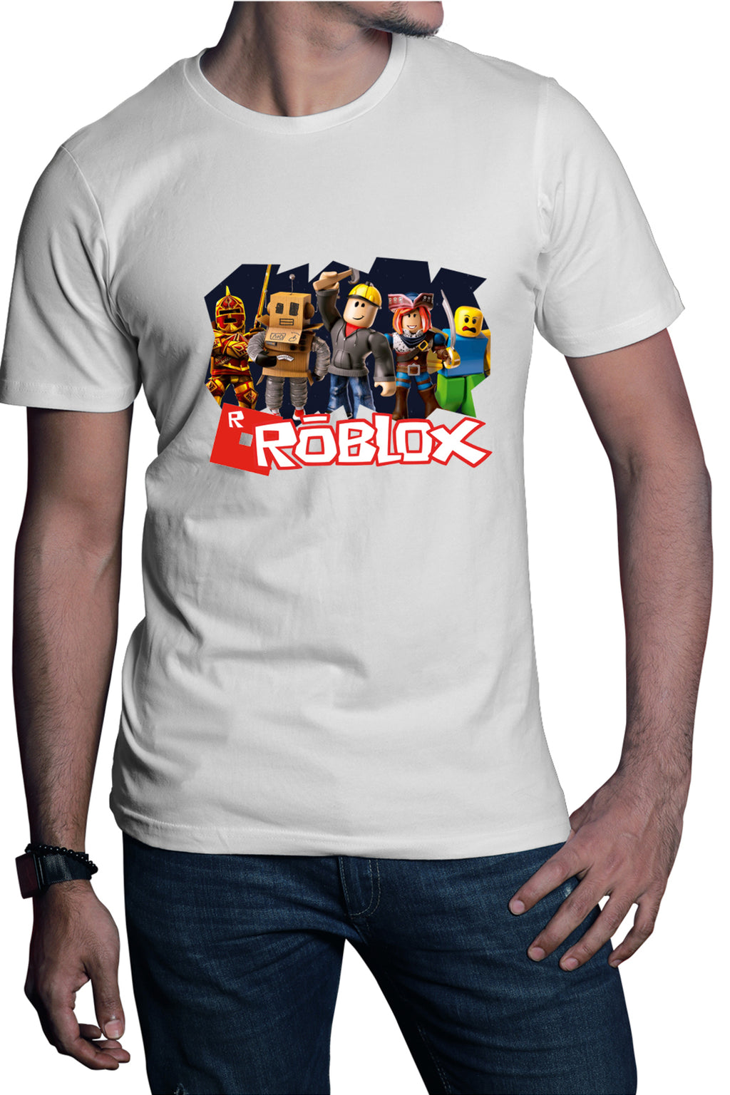 Tricou barbati Roblox Team Generator Robux Games