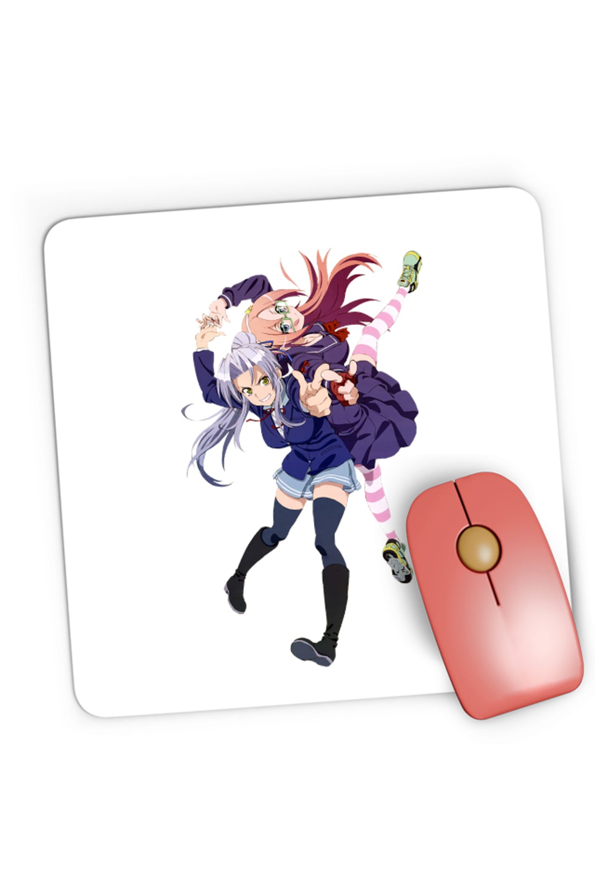 Mousepad Gaming Triage X Oriha Seifuku Mikoto Anime Monster, 21x19 cm