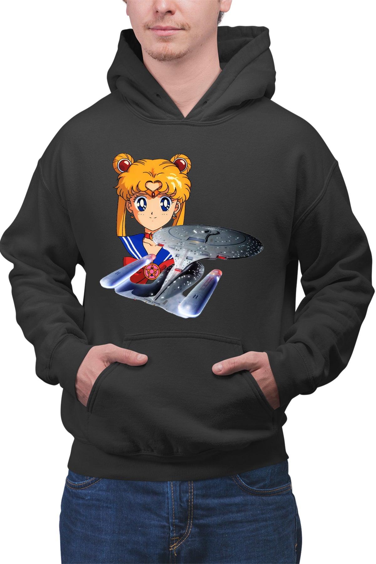 Hanorac barbati Star Trek Sailor Moon Enterprise Starship