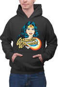 Hanorac barbati Wonder Woman Retro Comics Star Beautiful Power