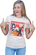 Tricou dama Food Wars Souma Megumi Erica Trio Anime Cook