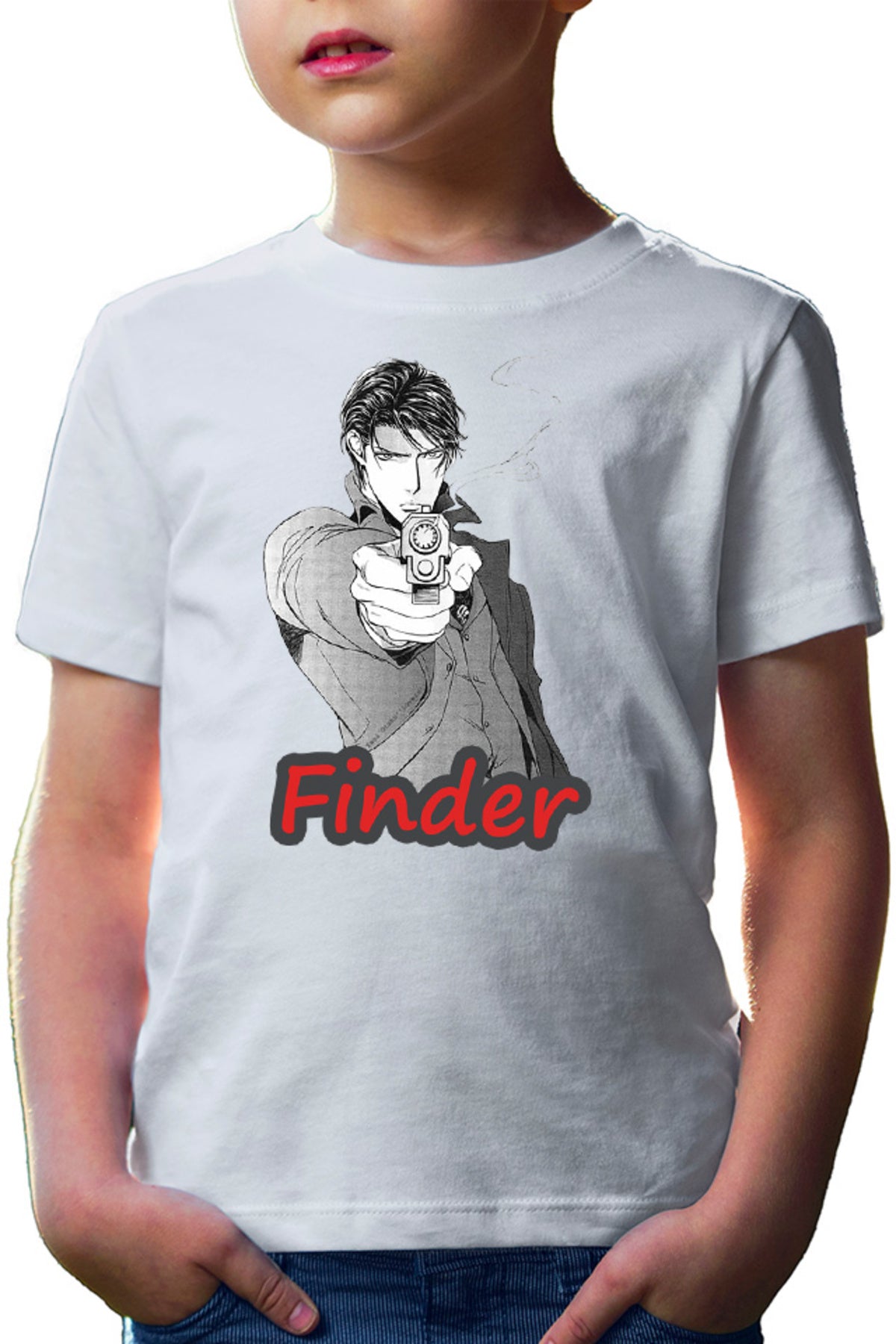 Tricou copii Finder Asami Ryuuichi Police Gay Anime