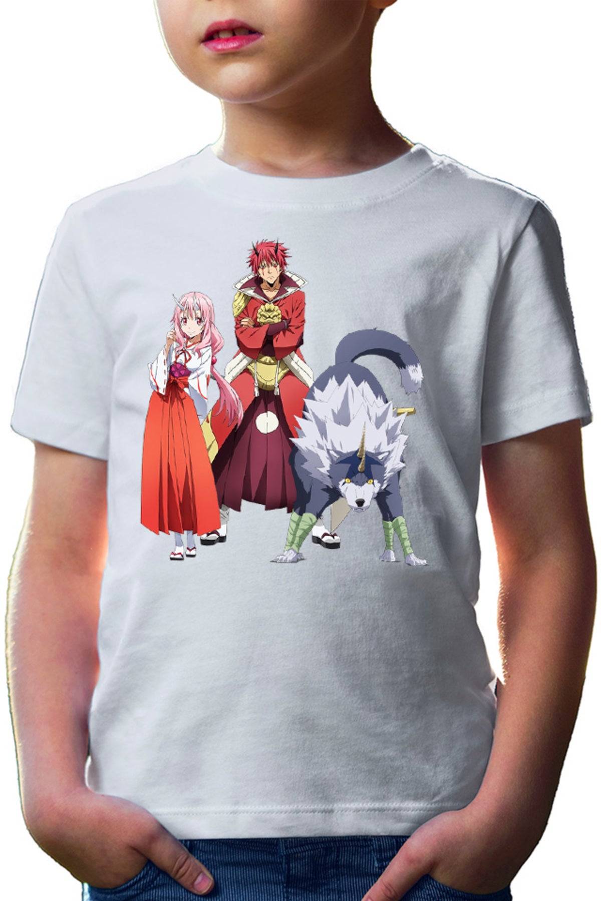 Tricou copii TenSura That Time Slime Ranga Shuna Demons