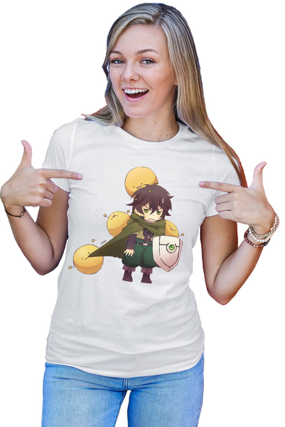 Tricou dama Rising of the Shield Hero Naofumi Monster Ball Eat Mangas