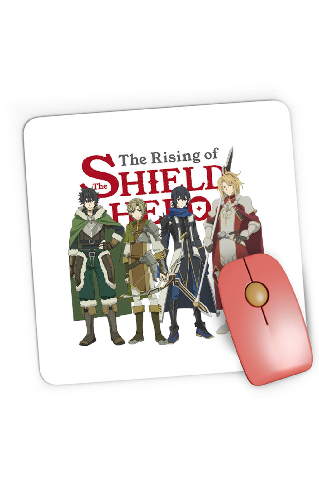 Mousepad Gaming Rising of the Shield Hero Naofumi Boruto Animekage, 21x19 cm