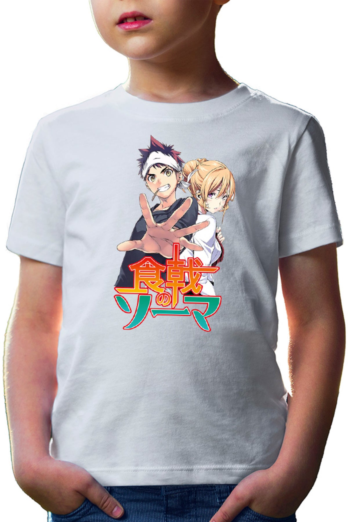 Tricou copii Food Wars Souma Erina Cookers Anime Otaku