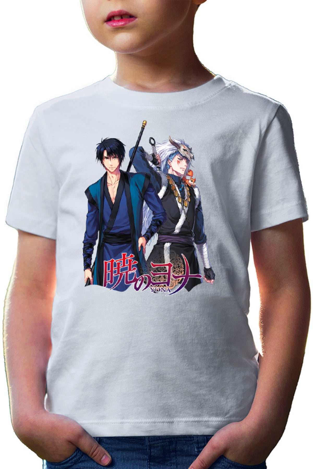 Tricou copii Yona of the Dawn Son Shin Polearm Action