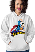 Hanorac dama Superman Men of Steel Revine Desen