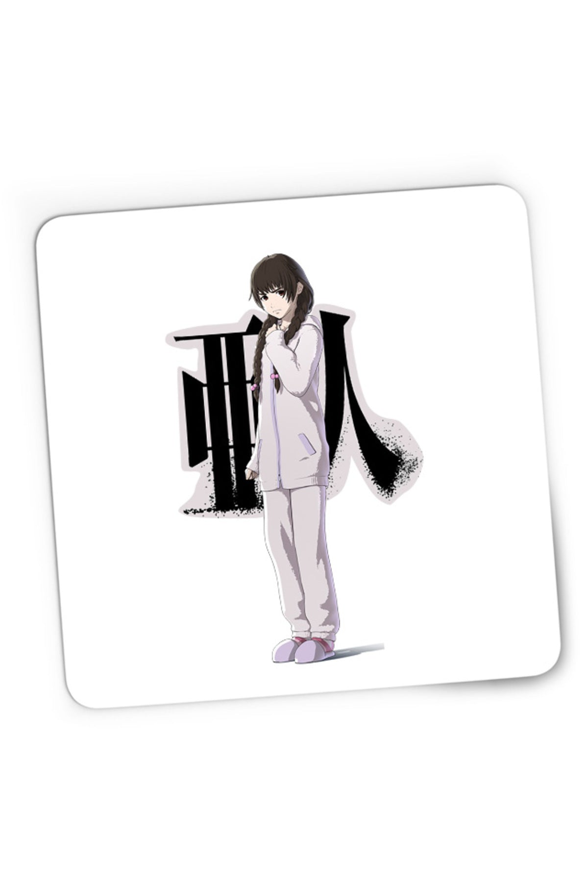 Mousepad Gaming Ajin Nagai Eriko Sister Dark Anime, 21x19 cm