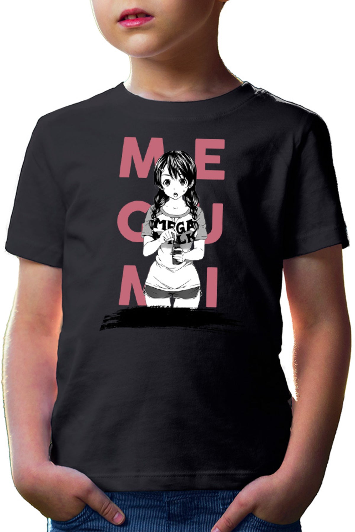 Tricou copii Food Wars Megumi Casual Water Otaku