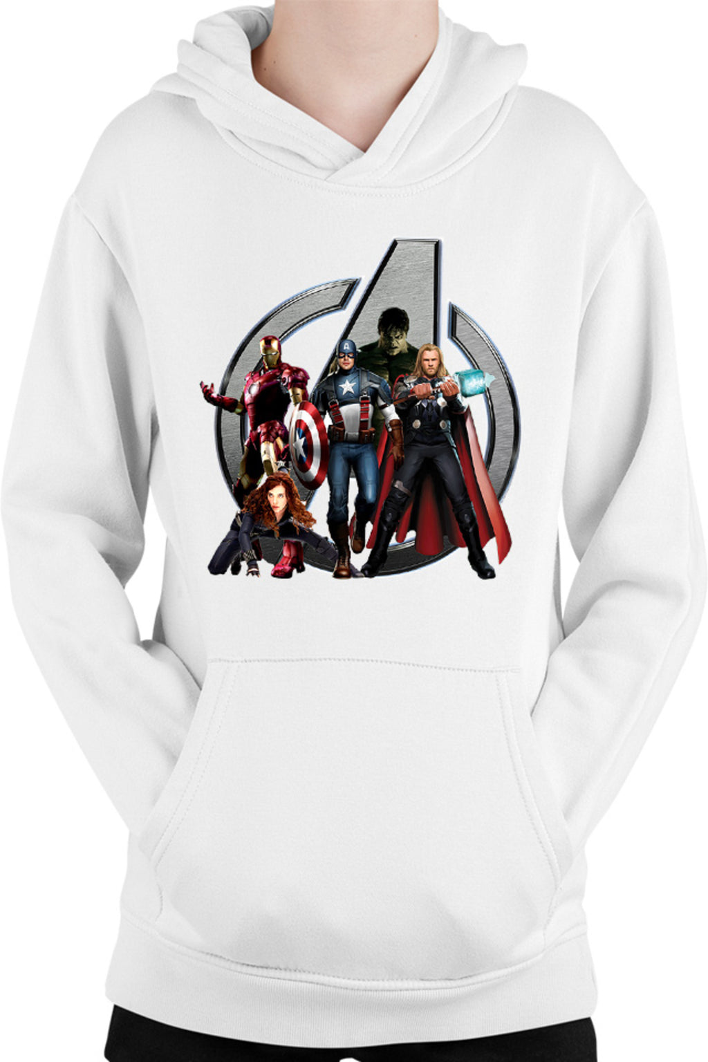 Hanorac copii Thor Avangers Hulk Iron Man Captain America Allience Heroes