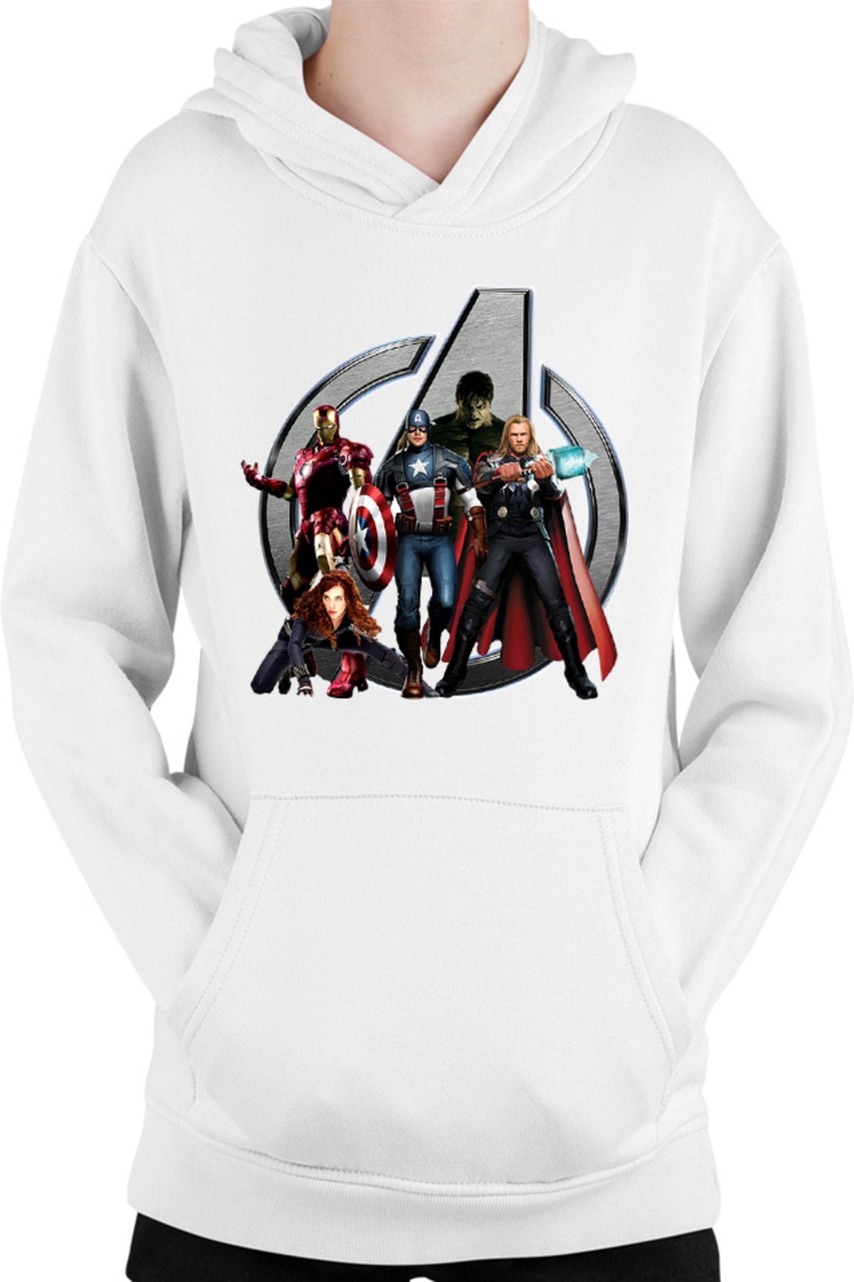 Hanorac copii Thor Avangers Hulk Iron Man Captain America Allience Heroes