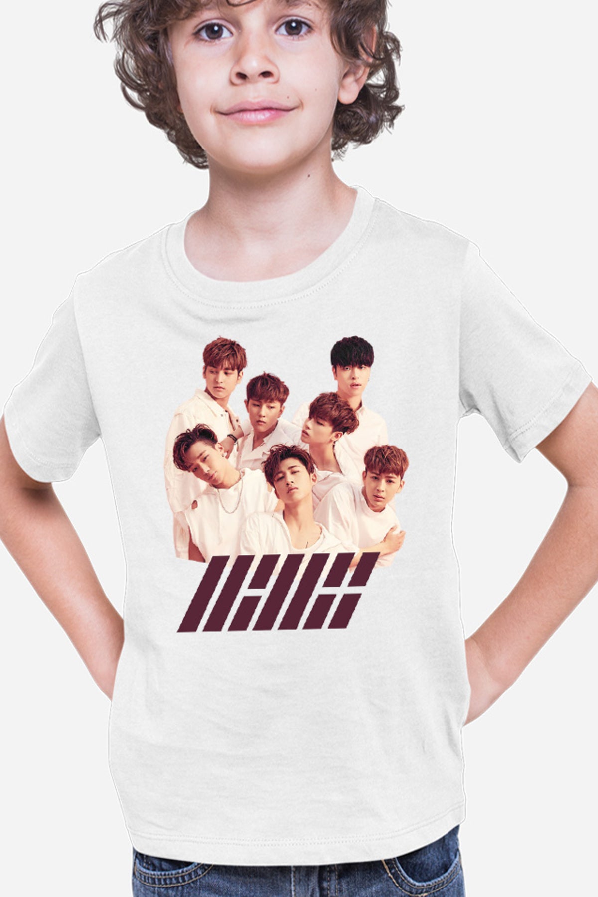 Tricou copii iKon Koo Jun-hoe Jinhwan Song Yunhyeong Cosplay Comeback