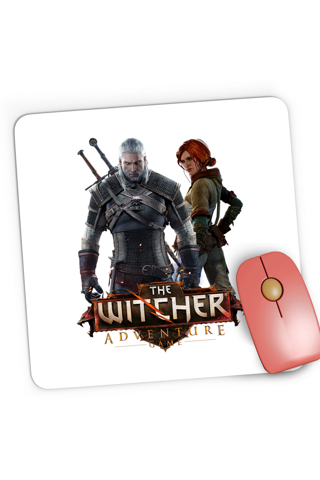 Mousepad Gaming The Witcher Eskel Thronebreaker Tales Wild Heart, 21x19 cm