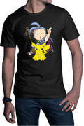 Tricou barbati Fushigi Yuugi Chichiri Chibi Pokemon Pikachu Monk