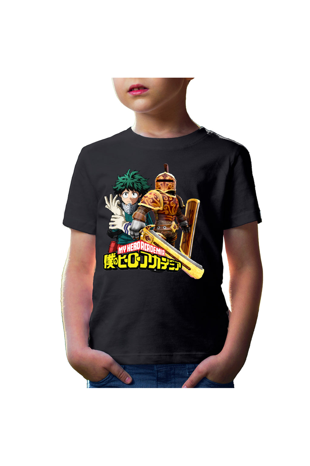 Tricou copii Roblox Knight My Hero Academia Deku Anime