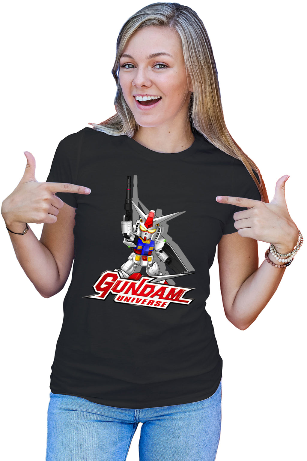 Tricou dama dam Universe Chibi weapon
