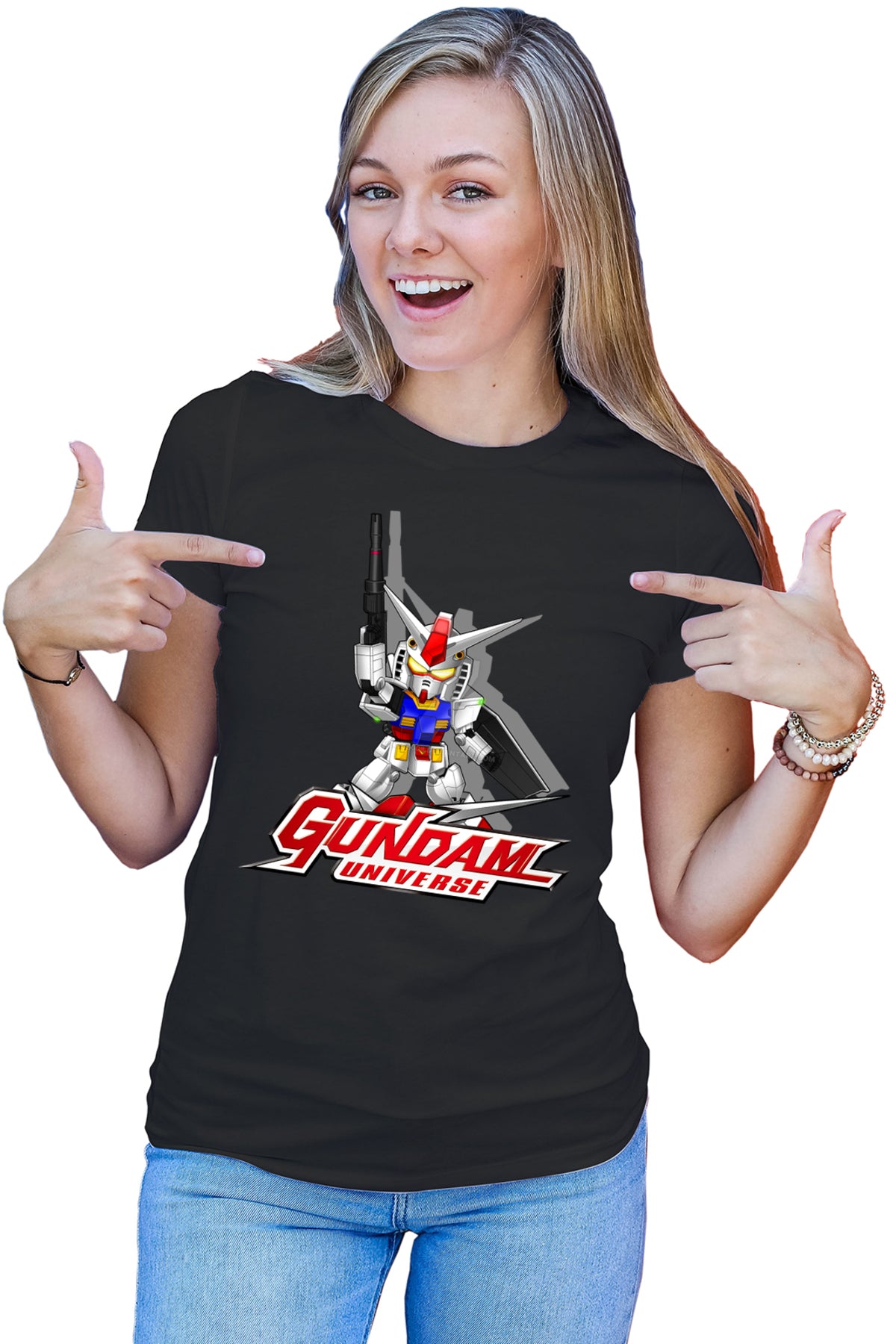 Tricou dama dam Universe Chibi weapon