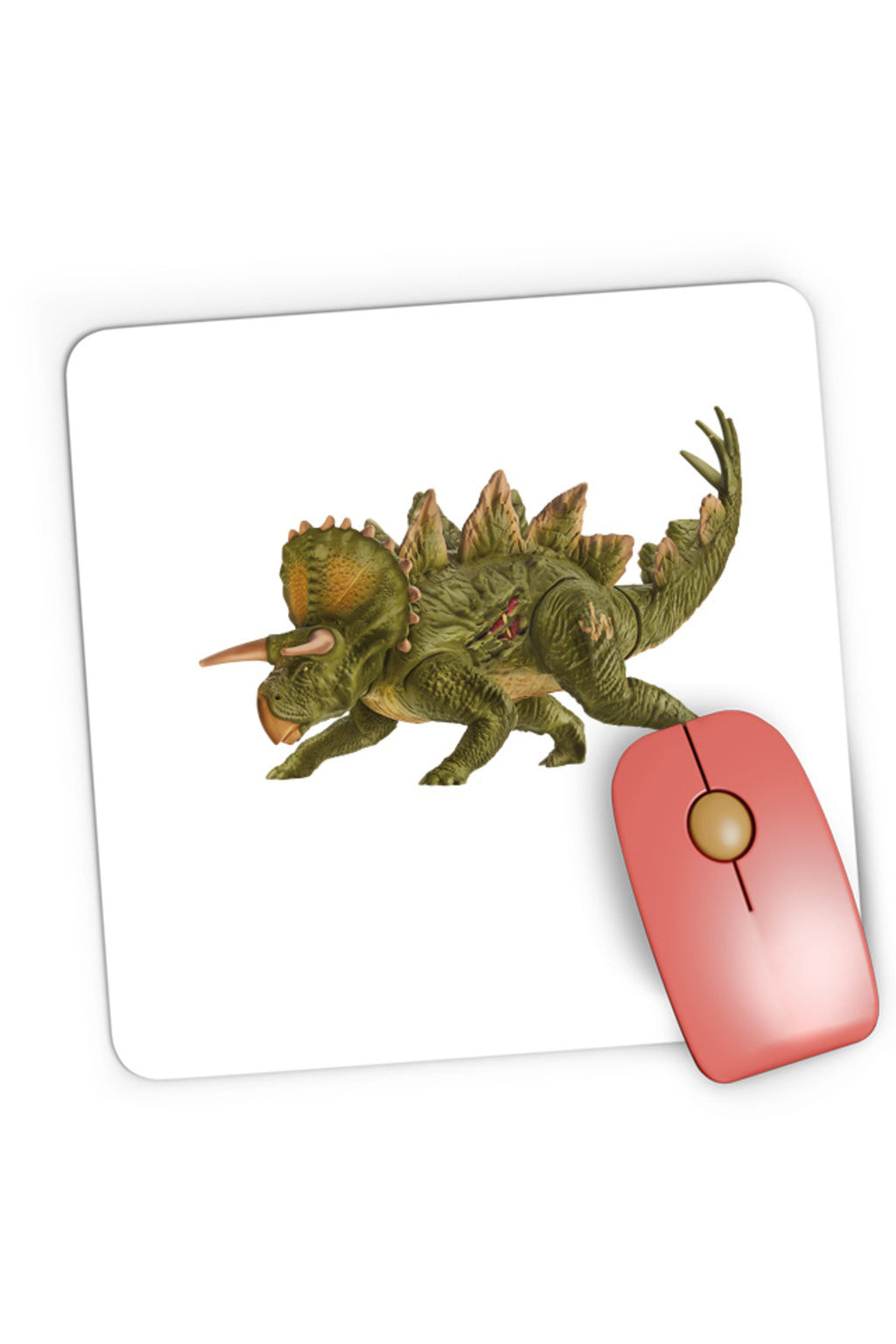 Mousepad Gaming Jurassic Park Velociraptor Spinosaurus Isla Nublar, 21x19 cm