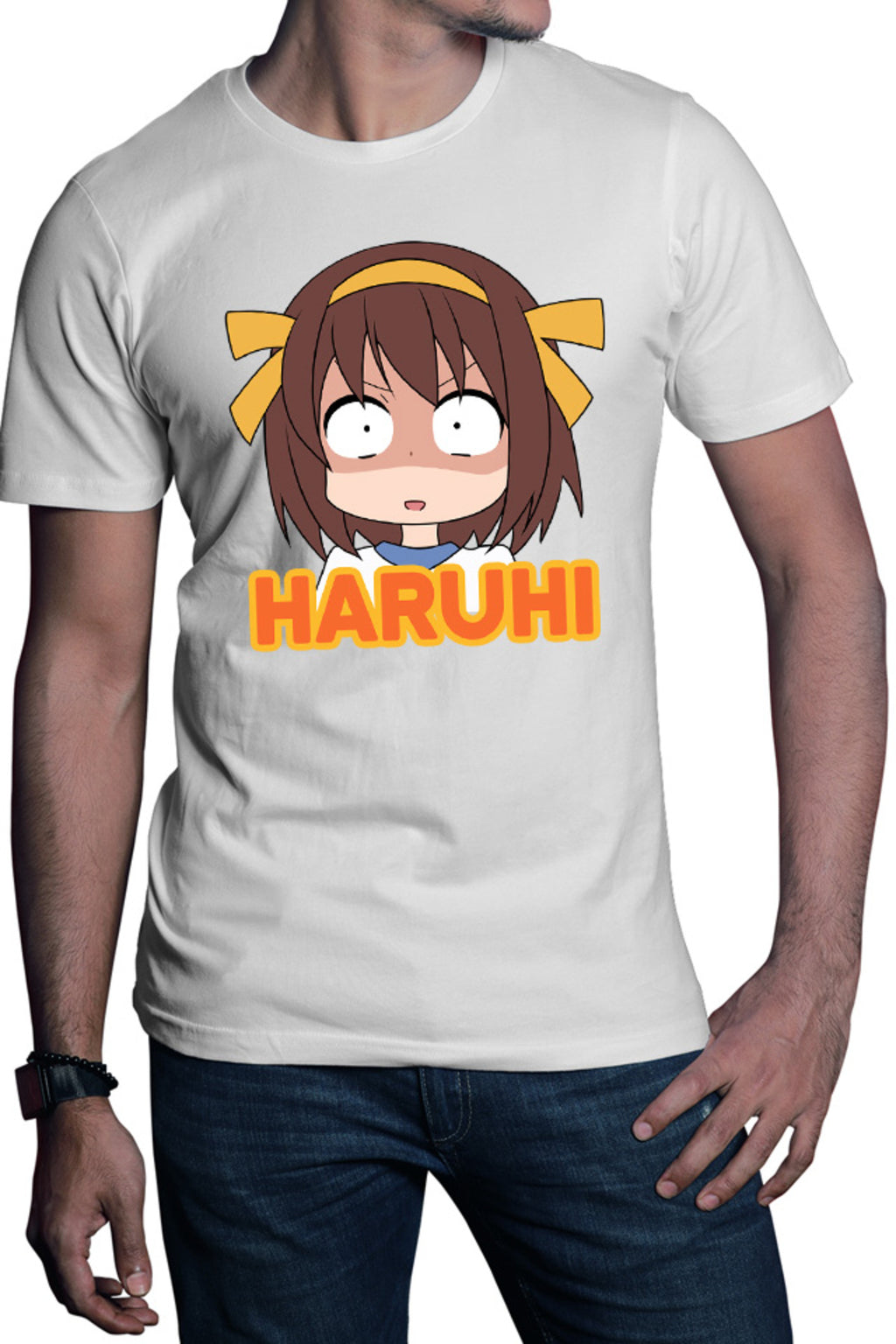 Tricou barbati Haruhi Suzumiya Sports Uniform Comedy Anime Weeb