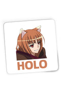 Mousepad Gaming Spice And Wolf Holo Funny Face Anime Japan, 21x19 cm