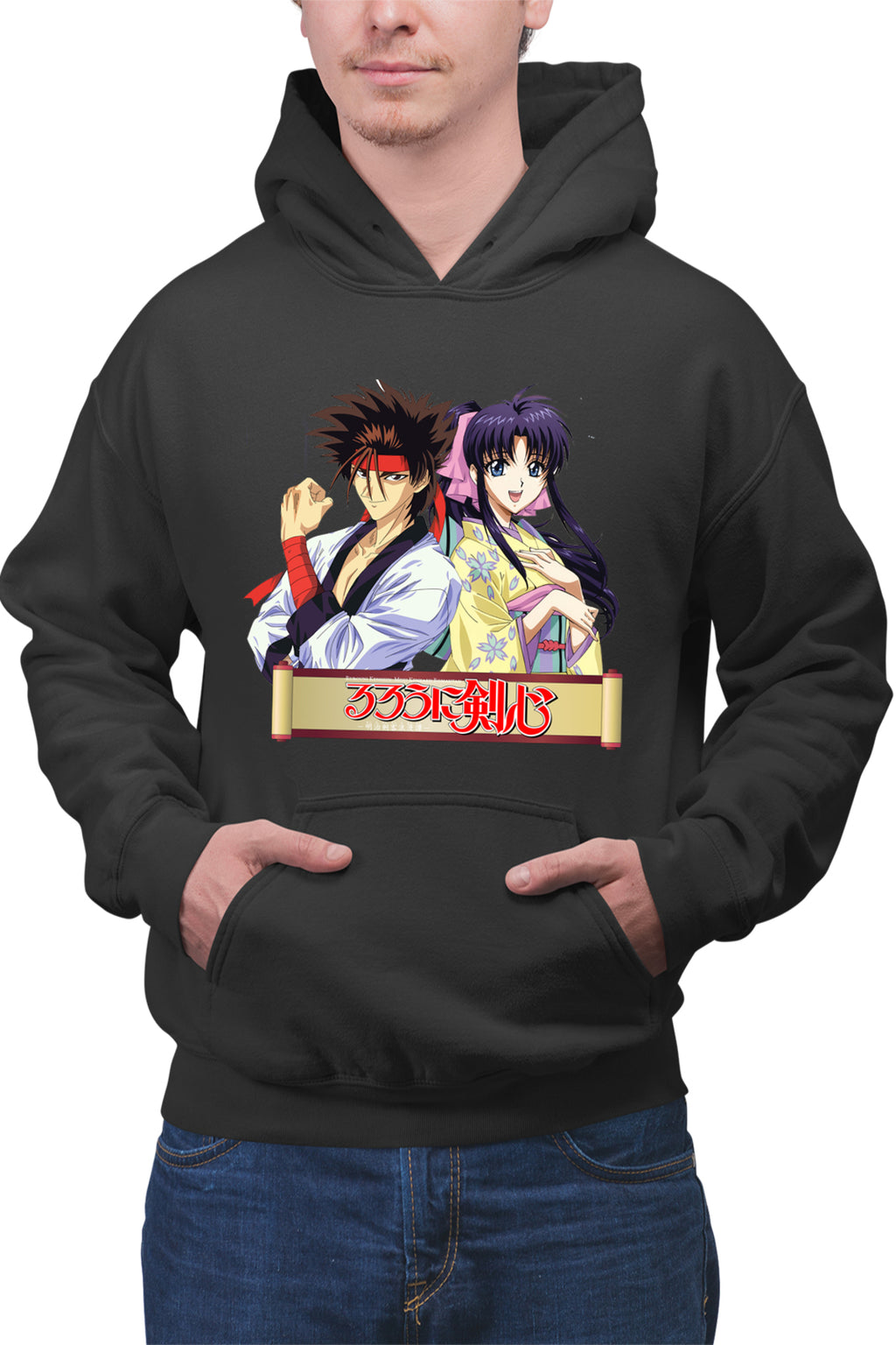 Hanorac barbati Rurouni Sanosuke Kaori Nobuhiro Watsuki