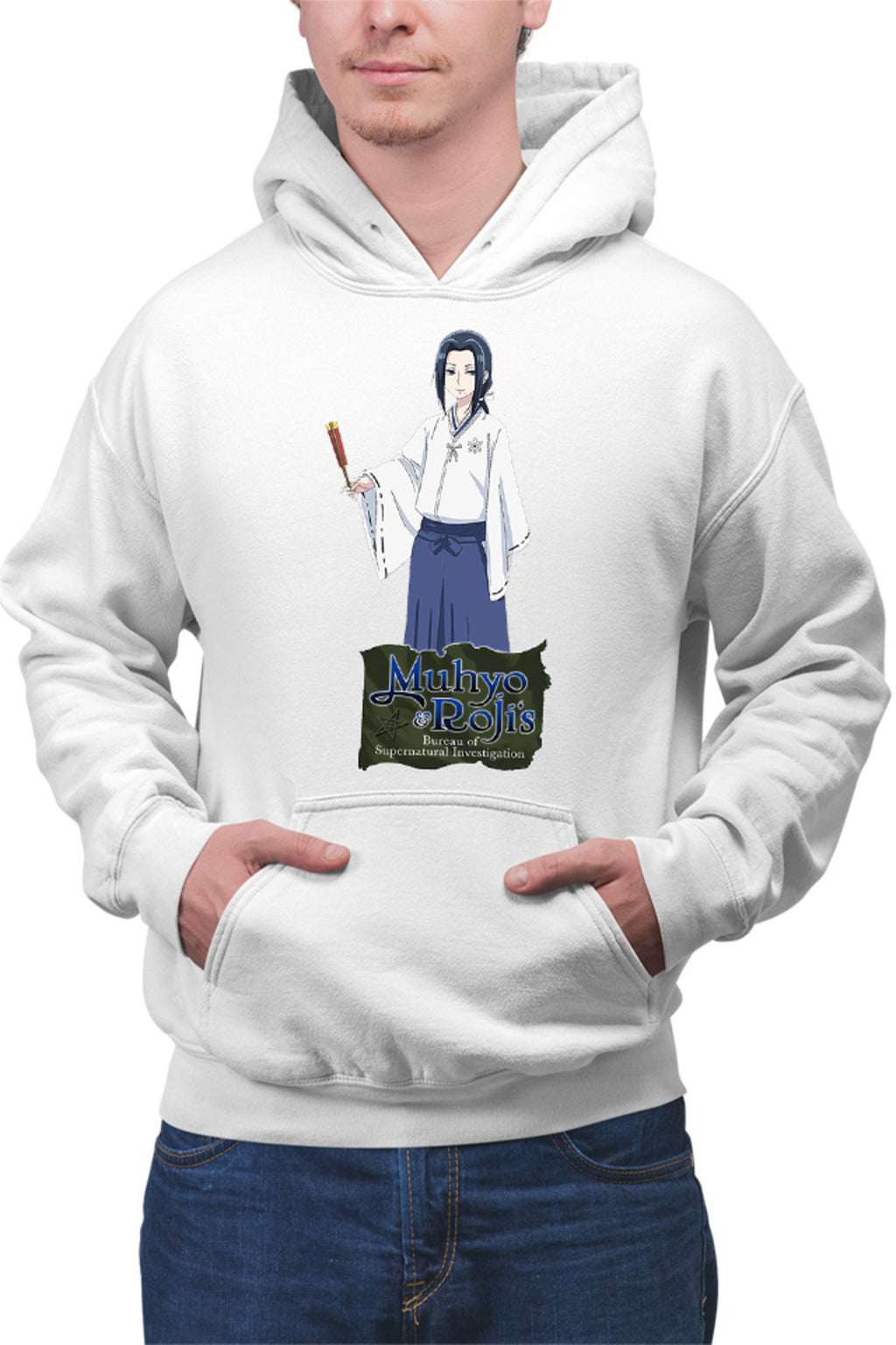 Hanorac barbati Muhyo Roji Goryo Hakama Traditional Fan Japan Anime