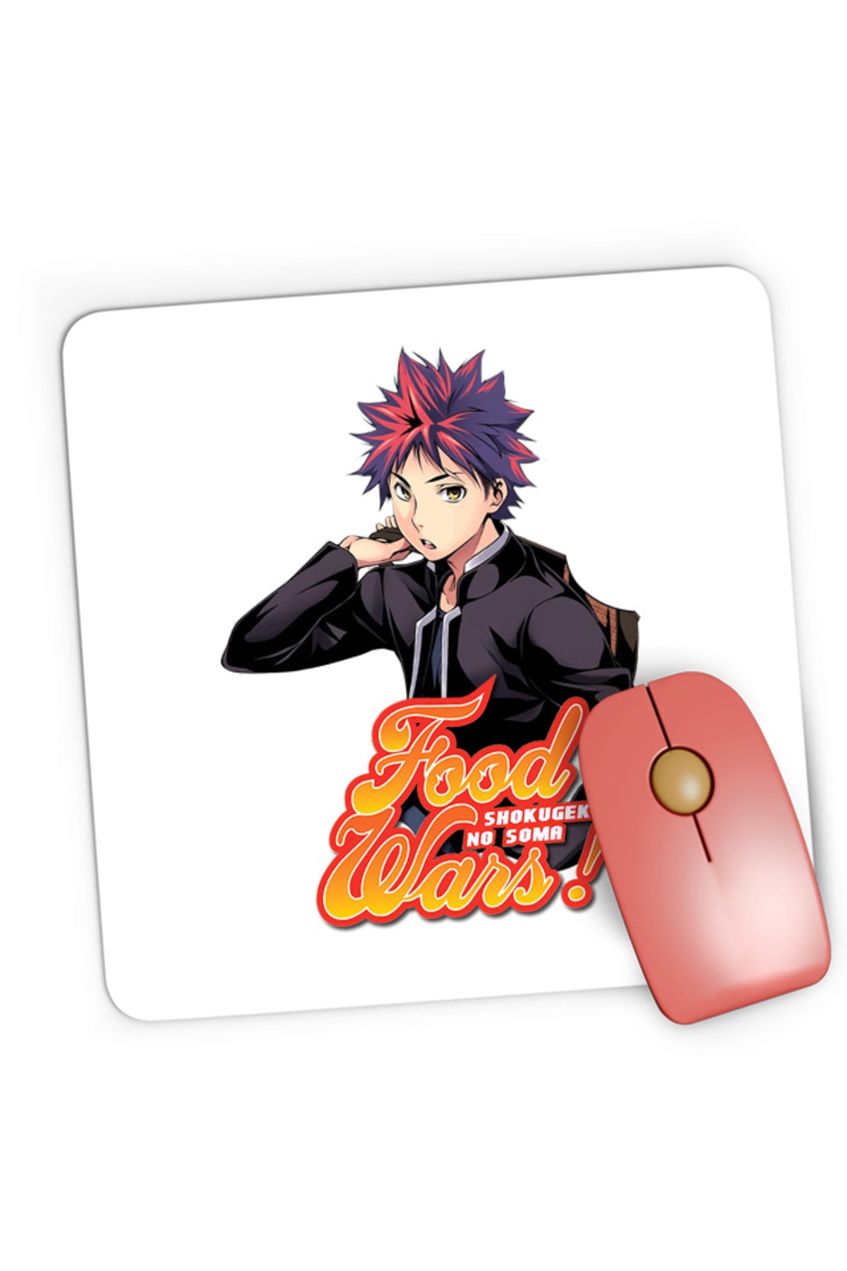 Mousepad Gaming Food Wars Souma Student Style Action Shokugeki, 21x19 cm