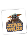 Mousepad Gaming Star Wars Baby Yoda Cute Small Logo Power, 21x19 cm