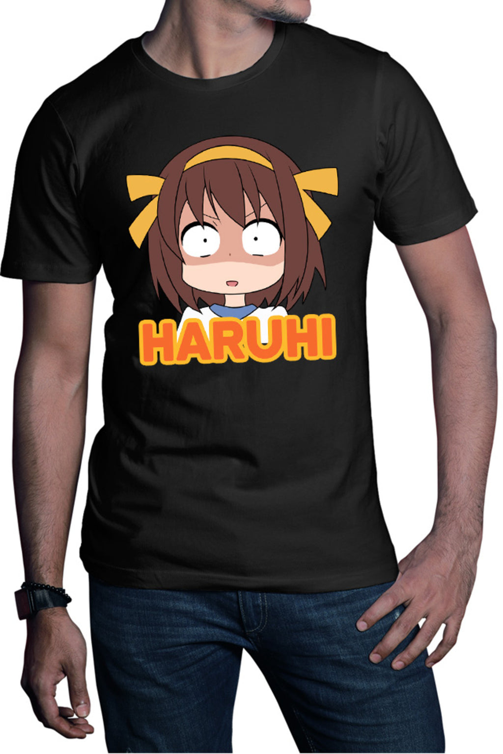 Tricou barbati Haruhi Suzumiya Sports Uniform Comedy Anime Weeb