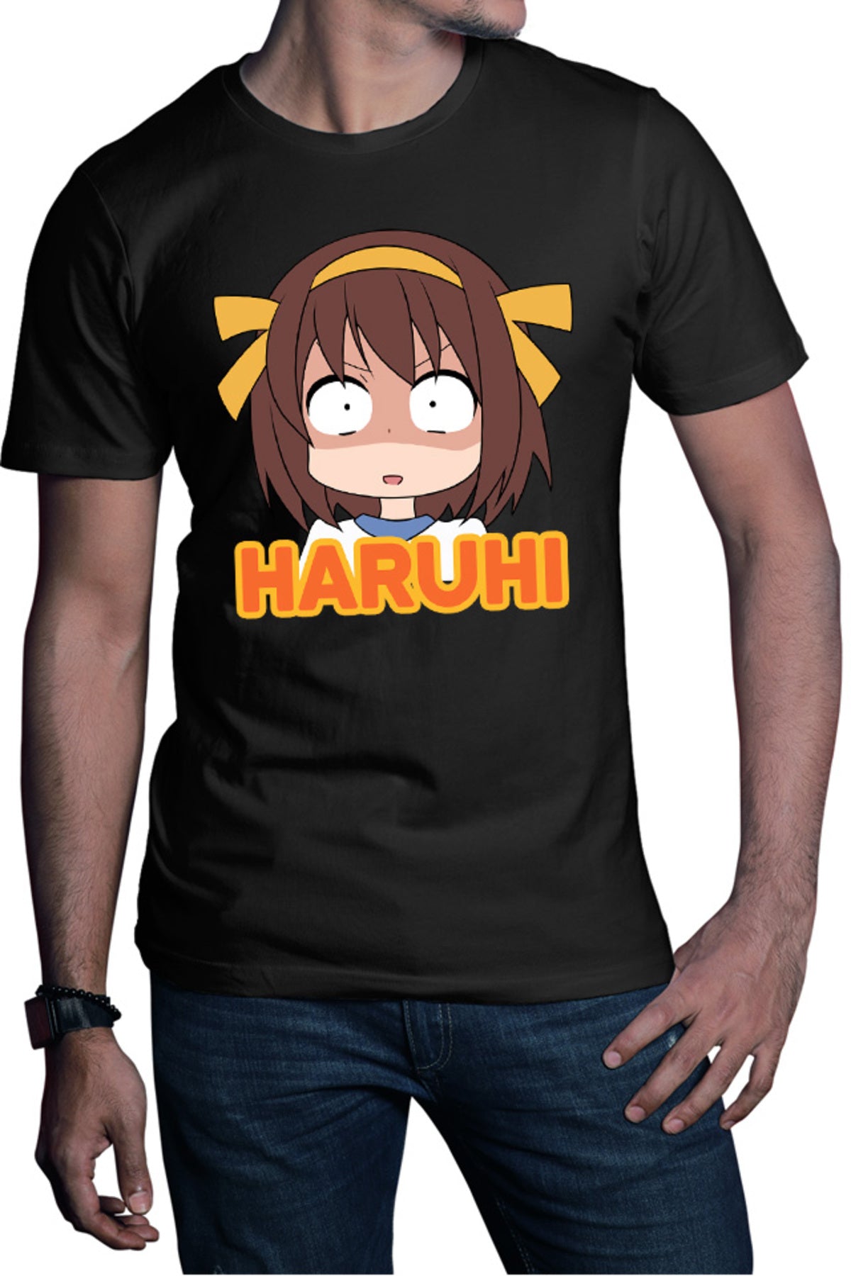 Tricou barbati Haruhi Suzumiya Sports Uniform Comedy Anime Weeb