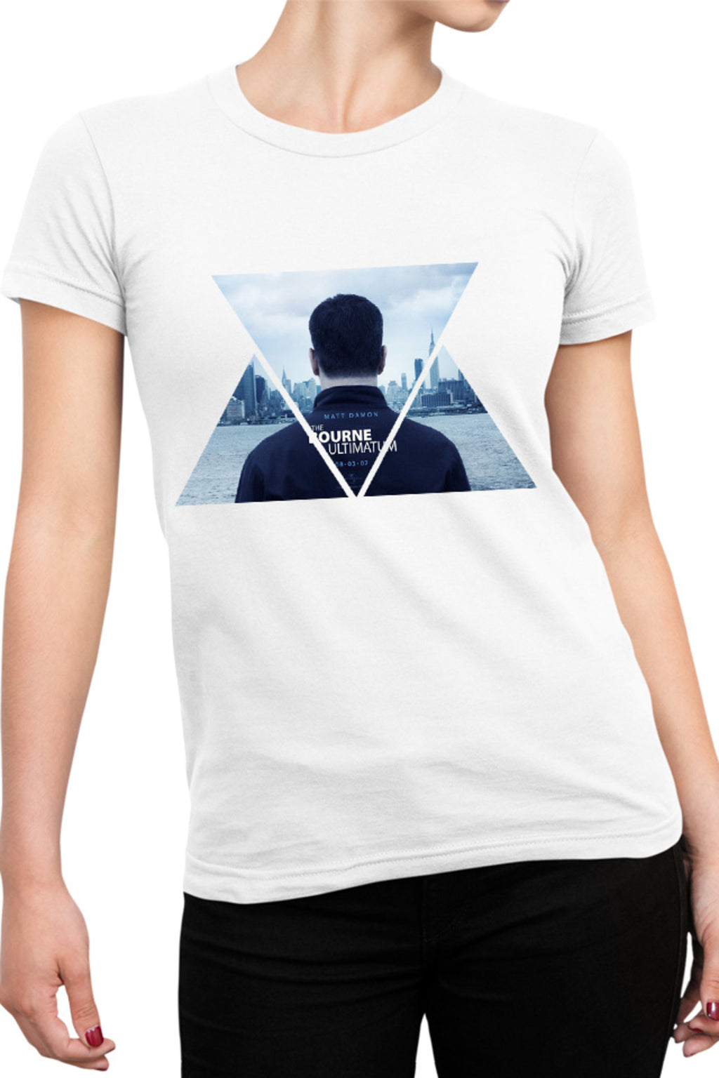 Tricou dama Bourne Triangle Movie American Country